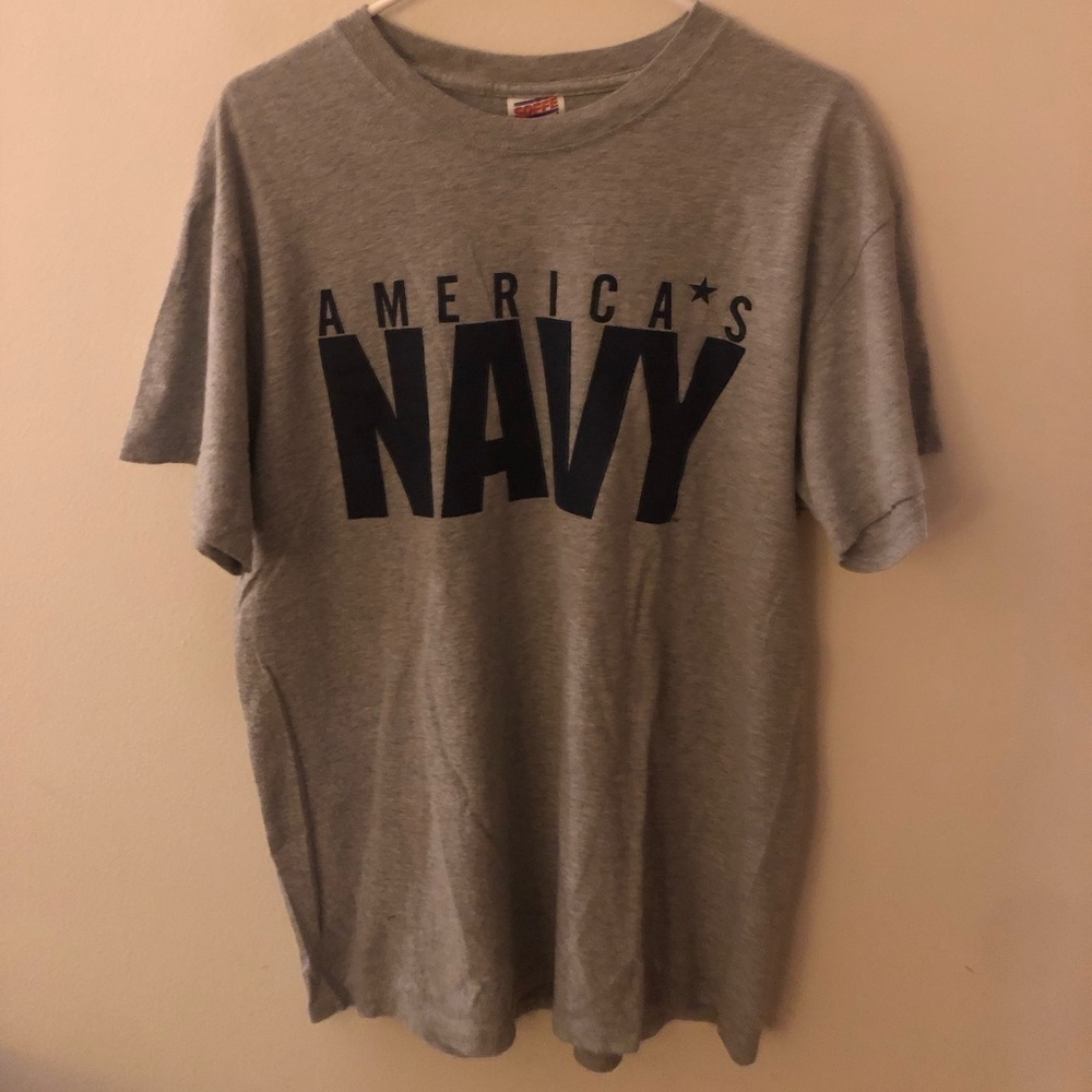 Vintage Navy Tee Shirt